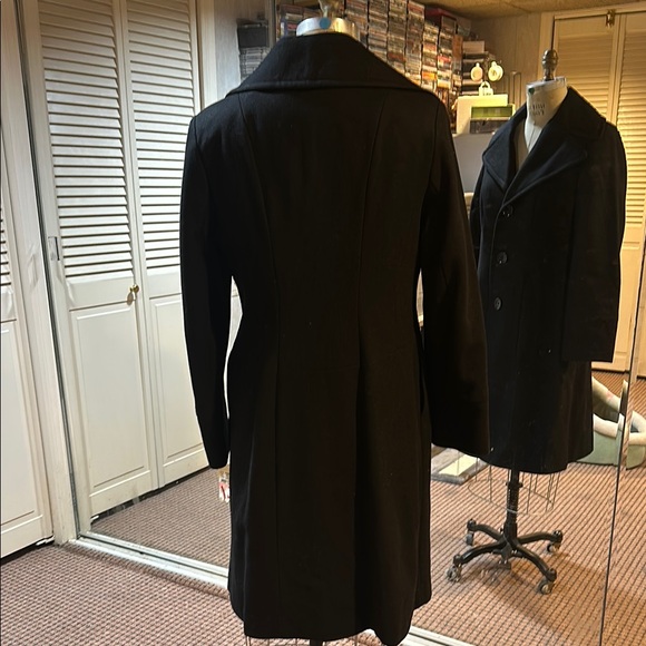 NWT Michael Kors part wool black Coat, size 10 - Picture 6 of 6